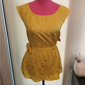 Marc by Marc Jacobs Silk Toucan jacquard top